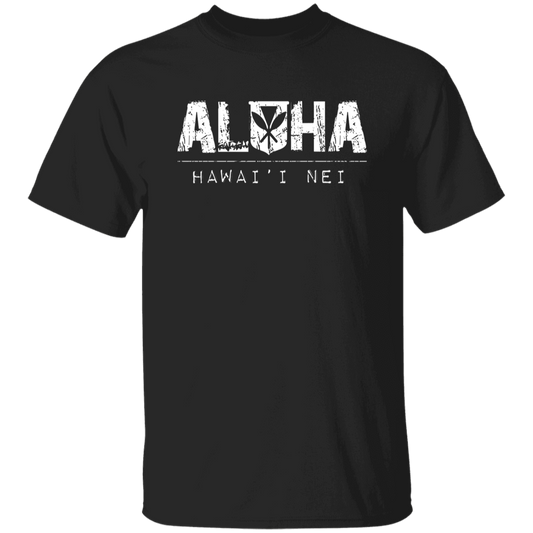 Aloha Kanaka Maoli (white)