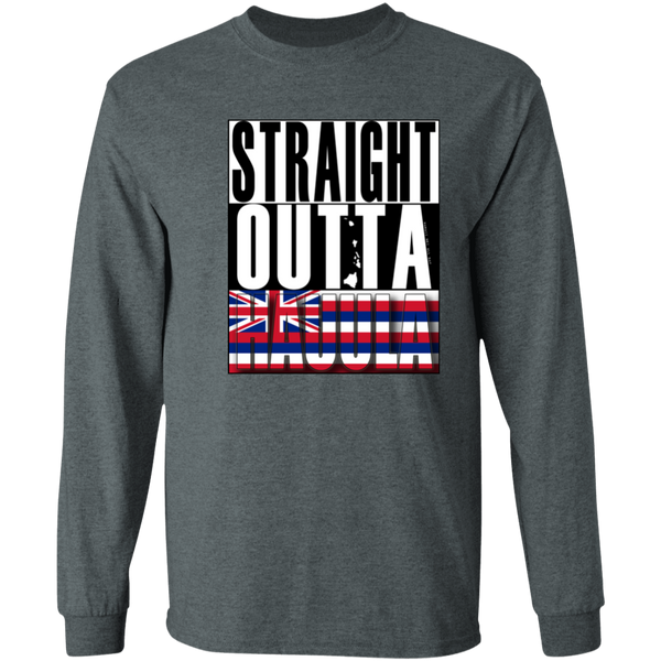 Straight Outta Hauula LS T-Shirt