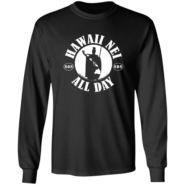HNAD Represent(white ink) LS T-Shirt