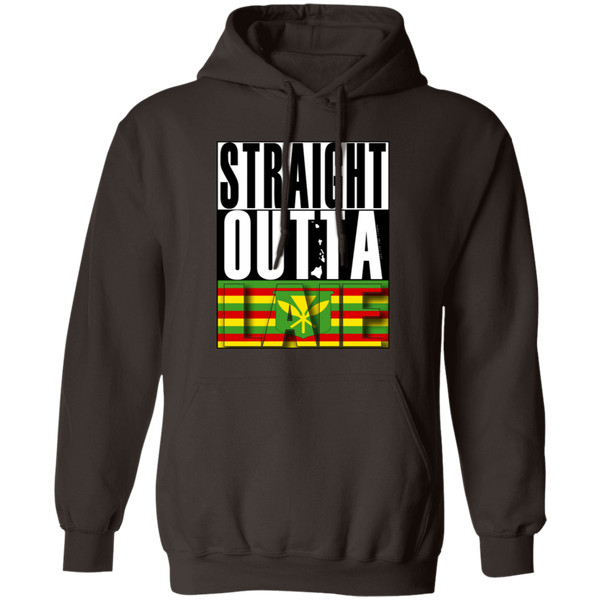 Straight Outta Laie (Kanaka Maoli) Pullover Hoodie