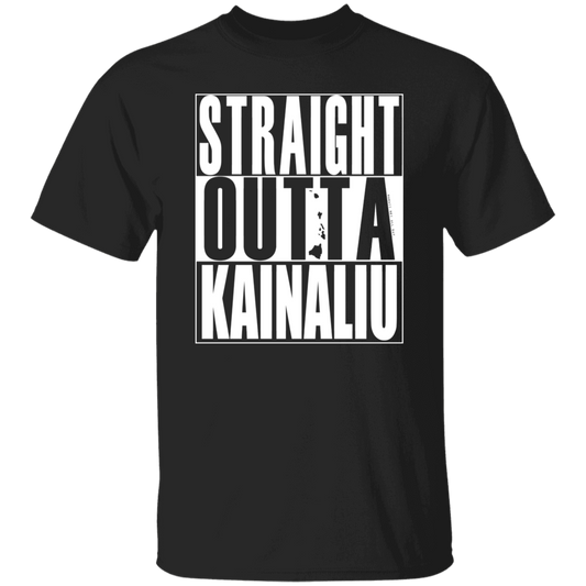 Straight Outta Kainaliu (white ink) T-Shirt