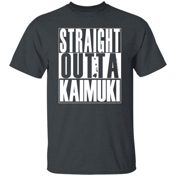 Straight Outta Kaimuki (white ink) T-Shirt