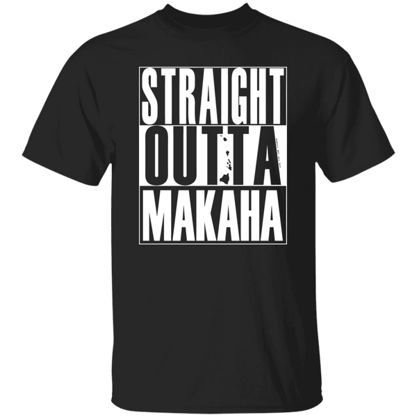 Straight Outta Makaha (white ink) T-Shirt