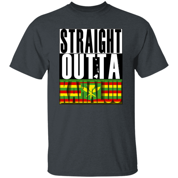 Straight Outta Kahaluu (Kanaka Maoli) T-Shirt