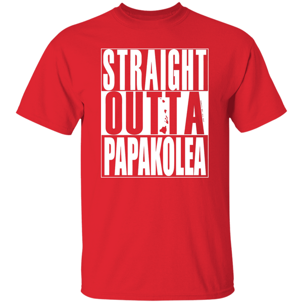 Straight Outta Papakolea (white ink) T-Shirt