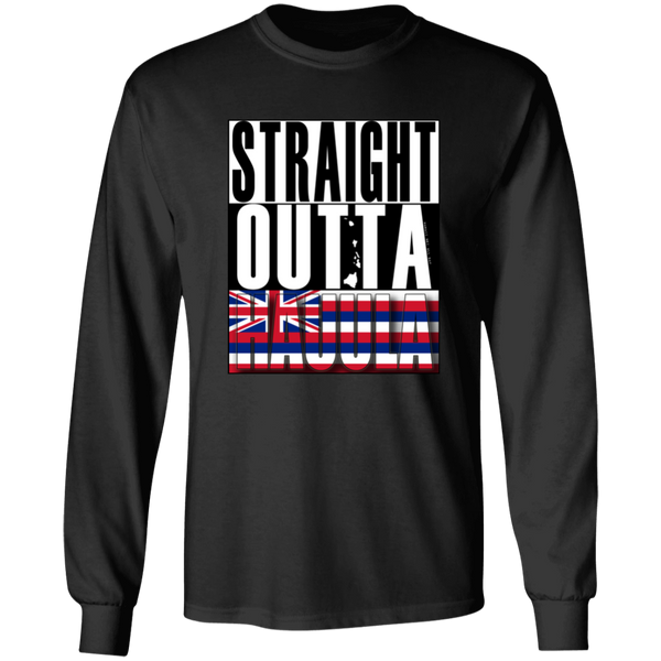 Straight Outta Hauula LS T-Shirt