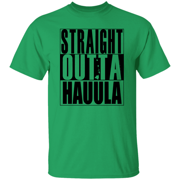 Straight Outta Hauula (black ink) T-Shirt