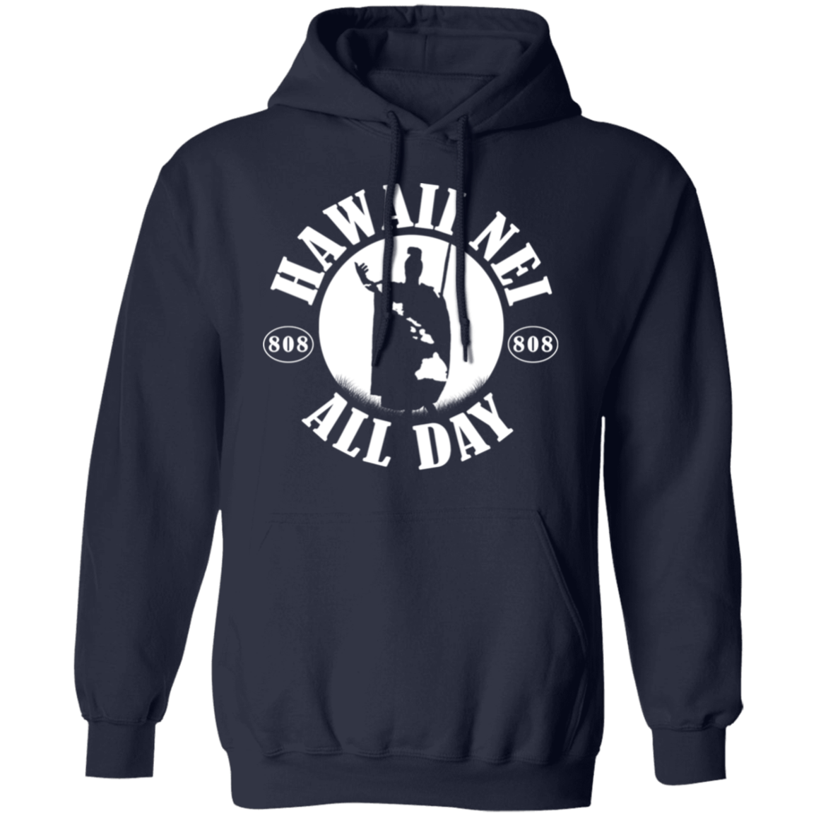 HNAD Represent(white ink) Pullover Hoodie