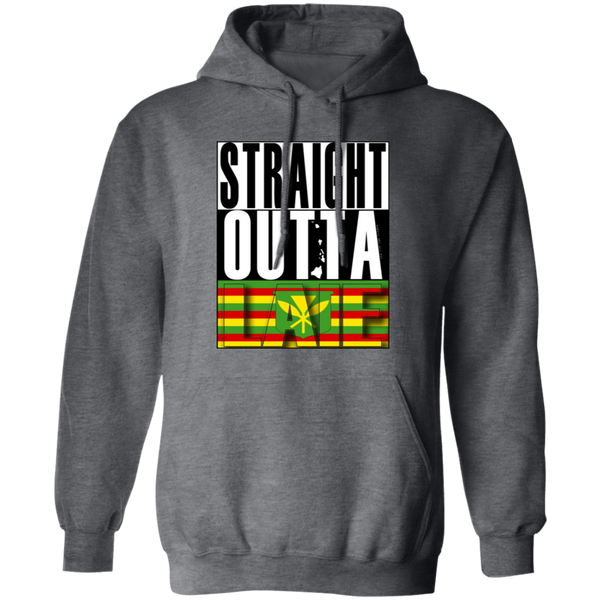 Straight Outta Laie (Kanaka Maoli) Pullover Hoodie