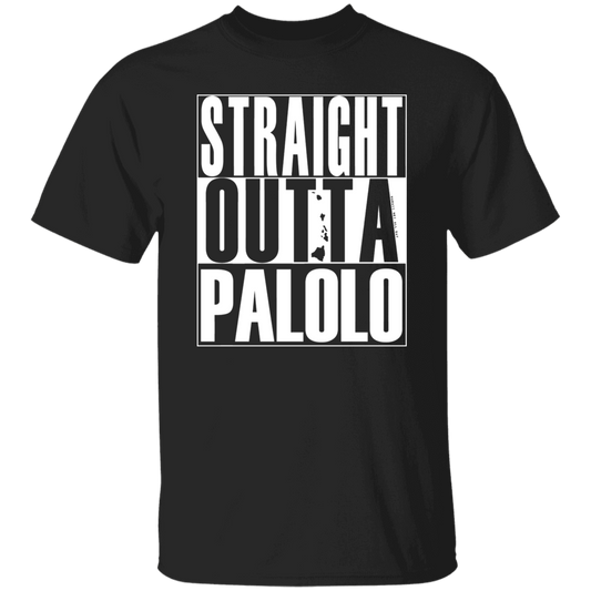 Straight Outta Palolo (white ink) T-Shirt