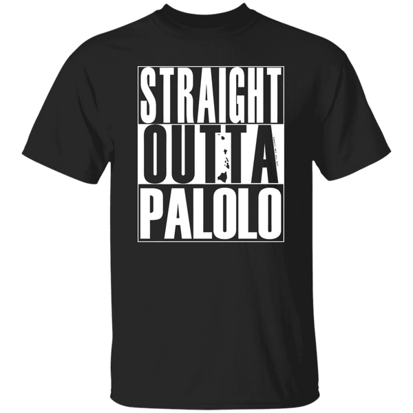 Straight Outta Palolo (white ink) T-Shirt
