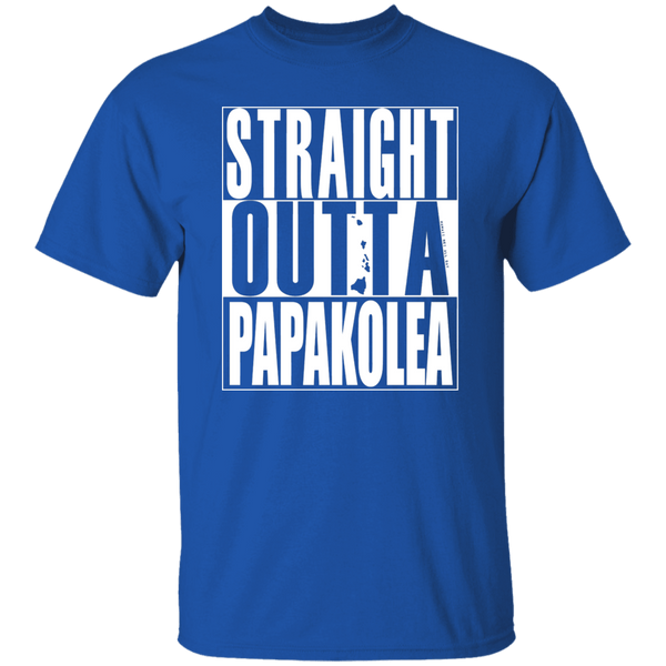 Straight Outta Papakolea (white ink) T-Shirt