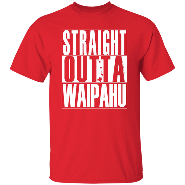 Straight Outta Waipahu (white ink) T-Shirt