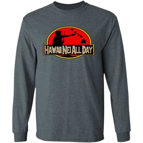 Hawaiian Islands HNAD LS T-Shirt