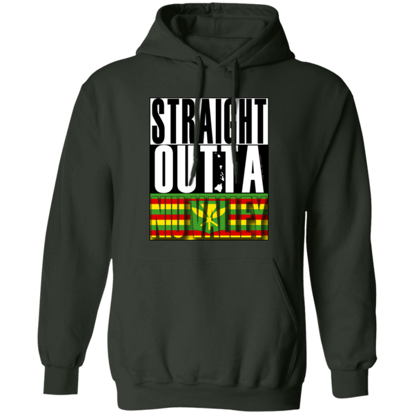 Straight Outta Niu Valley (Kanaka Maoli) Pullover Hoodie