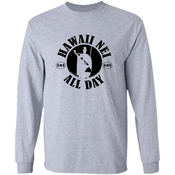 HNAD Represent(black ink) LS T-Shirt