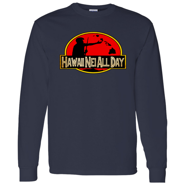Hawaiian Islands HNAD LS T-Shirt
