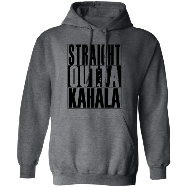 Straight Outta Kahala (black ink) Pullover Hoodie