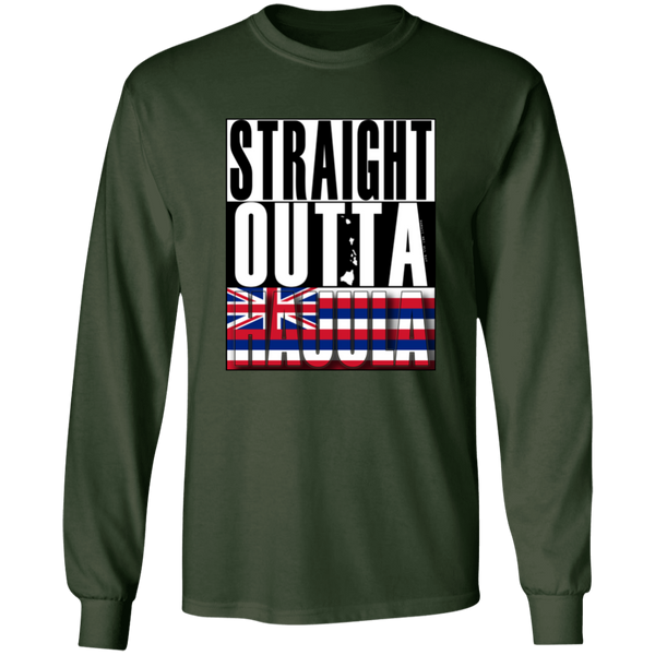 Straight Outta Hauula LS T-Shirt