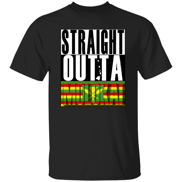 Straight Outta Molokai (Kanaka Maoli) T-Shirt