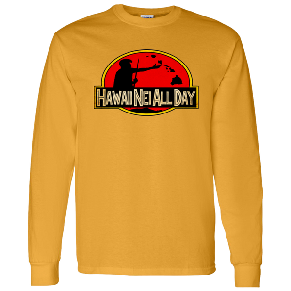 Hawaiian Islands HNAD LS T-Shirt