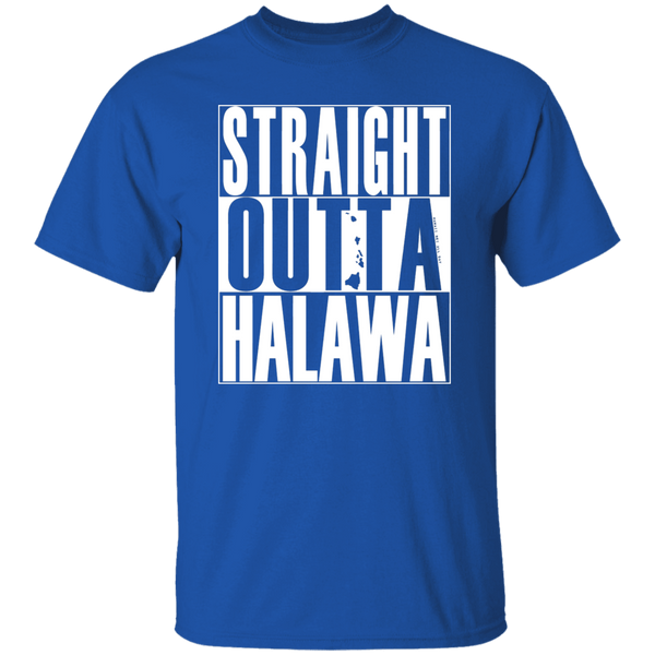 Straight Outta Halawa (white ink) T-Shirt