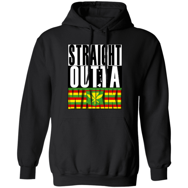 Straight Outta Waikiki (Kanaka Maoli) Pullover Hoodie