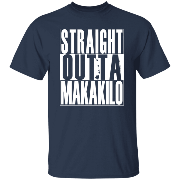 Straight Outta Makakilo (white ink) T-Shirt