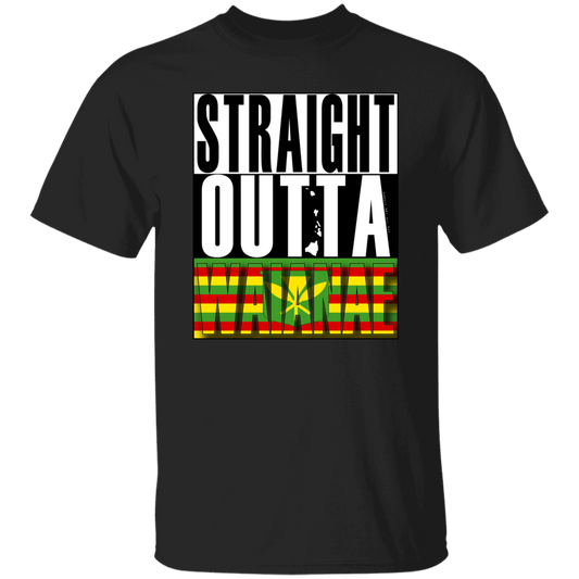 Straight Outta Waianae (Kanaka Maoli) T-Shirt