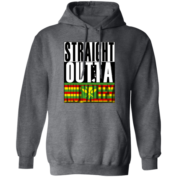 Straight Outta Niu Valley (Kanaka Maoli) Pullover Hoodie