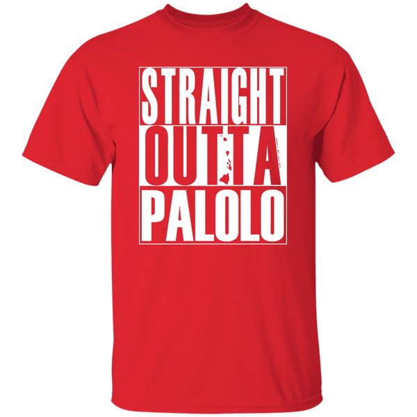 Straight Outta Palolo (white ink) T-Shirt