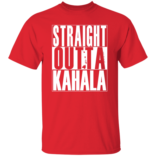 Straight Outta Kahala (white ink) T-Shirt