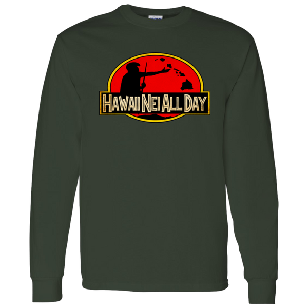 Hawaiian Islands HNAD LS T-Shirt
