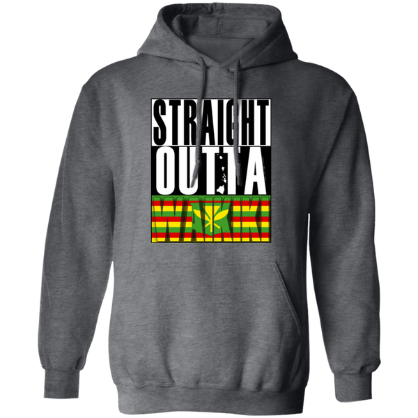 Straight Outta Waikiki (Kanaka Maoli) Pullover Hoodie