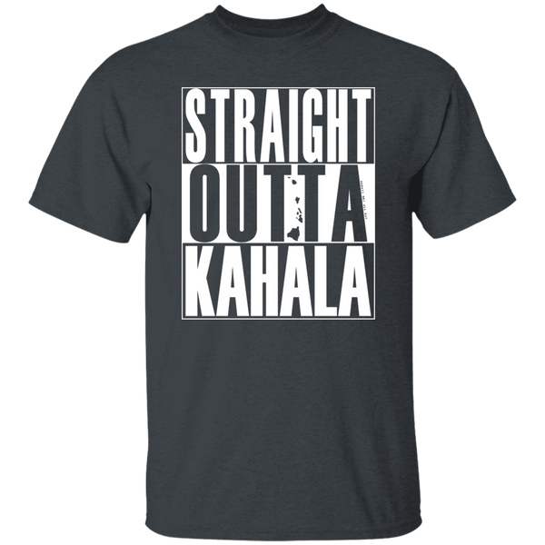 Straight Outta Kahala (white ink) T-Shirt