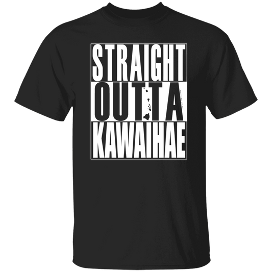 Straight Outta Kawaihae (white ink) T-Shirt