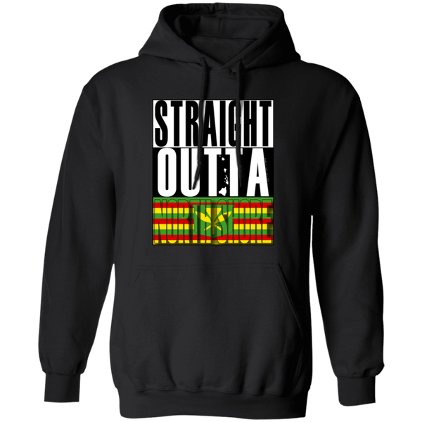Straight Outta North Shore (Kanaka Maoli) Pullover Hoodie