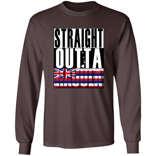 Straight Outta Hauula LS T-Shirt