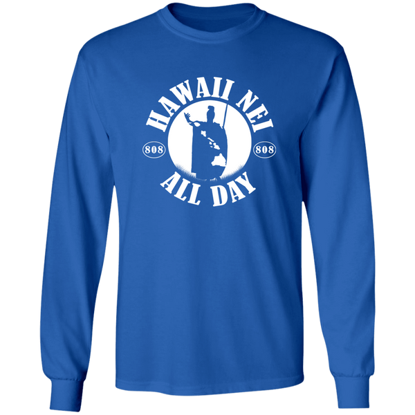 HNAD Represent(white ink) LS T-Shirt