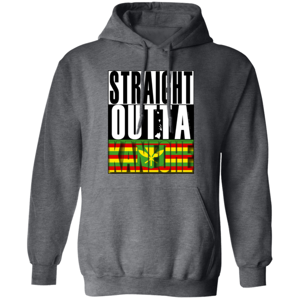 Straight Outta Kaneohe (Kanaka Maoli) Pullover Hoodie