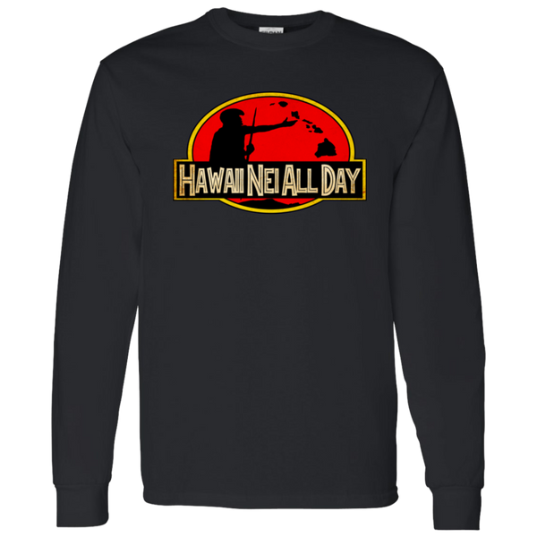 Hawaiian Islands HNAD LS T-Shirt