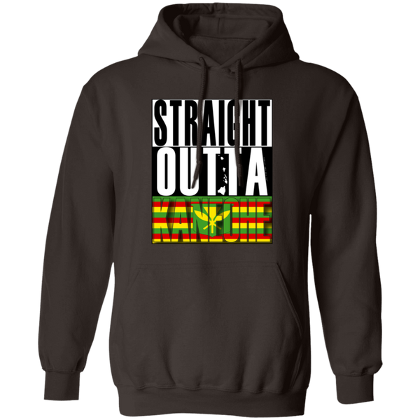 Straight Outta Kaneohe (Kanaka Maoli) Pullover Hoodie