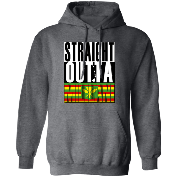 Straight Outta Mililani (Kanaka Maoli) Pullover Hoodie
