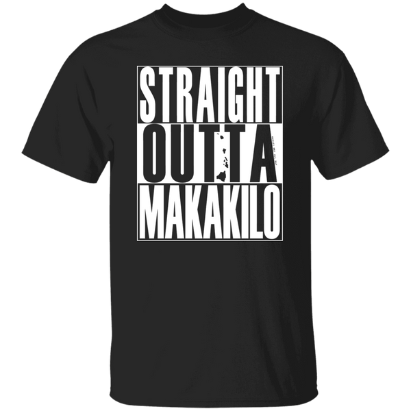 Straight Outta Makakilo (white ink) T-Shirt