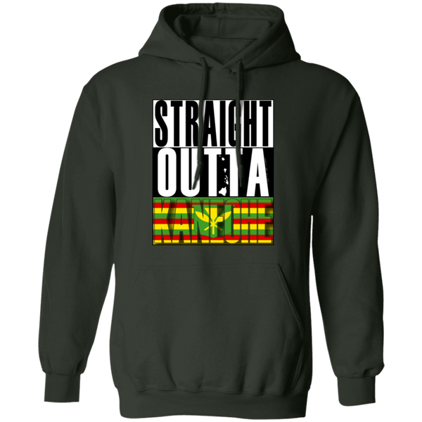 Straight Outta Kaneohe (Kanaka Maoli) Pullover Hoodie