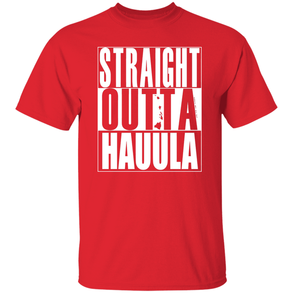 Straight Outta Hauula (white ink) T-Shirt