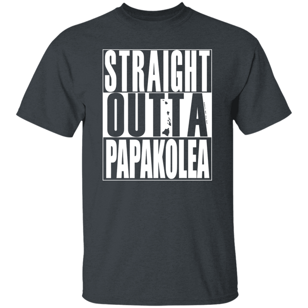 Straight Outta Papakolea (white ink) T-Shirt