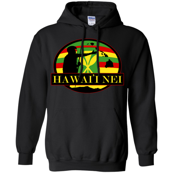 Hawai'i Nei Kanaka Maoli Pullover Hoodie - Hawaii Nei All Day