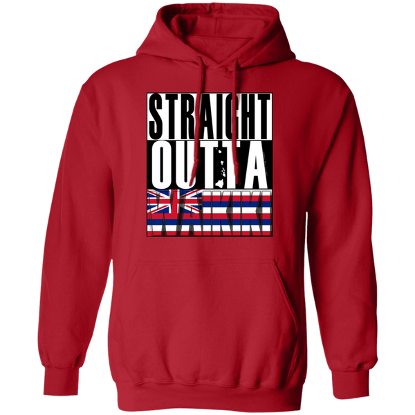 Straight Outta Waikiki Pullover Hoodie, Sweatshirts, Hawaii Nei All Day