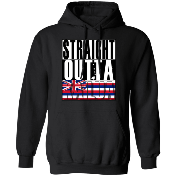 Straight Outta Kailua Pullover Hoodie, Sweatshirts, Hawaii Nei All Day